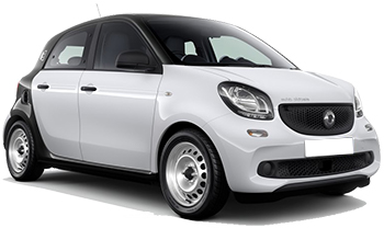 Smart For Four Mietwagen