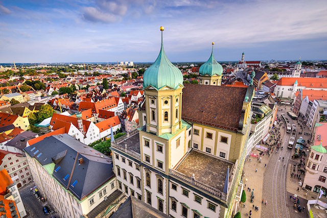 Road Trip in Augsburg, Deutschland