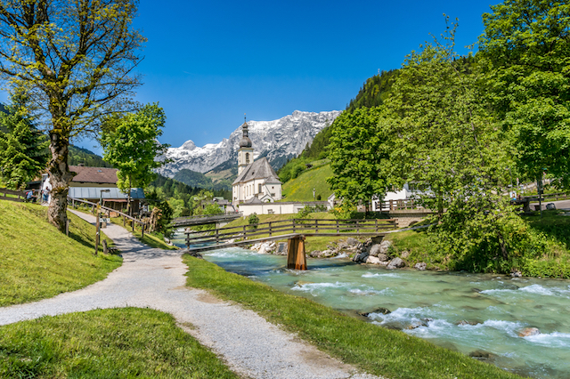 Road Trip in Immenstadt, Wieskirche, Benediktbauern, Deutschland