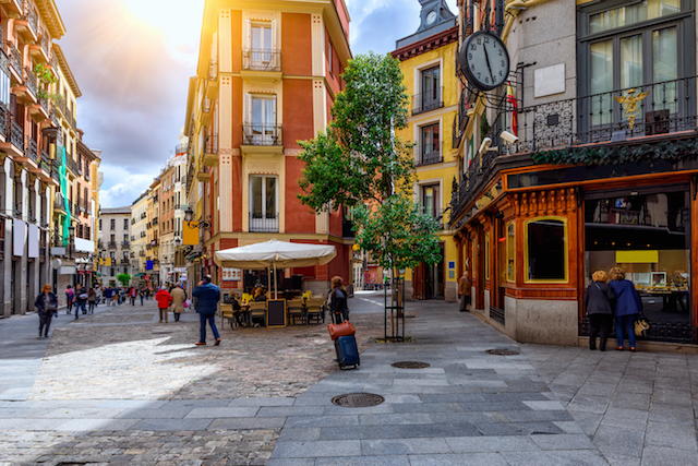 Road Trip in Madrid, Spanien