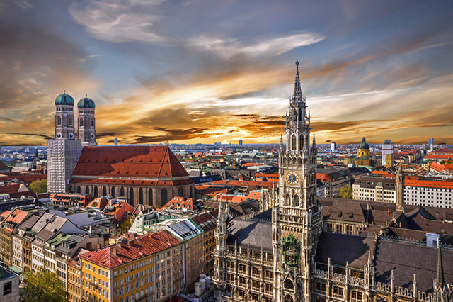 Road Trip in München, Deutschland