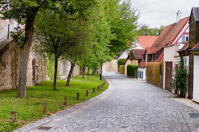 Road Trip in Nördlingen, Deutschland