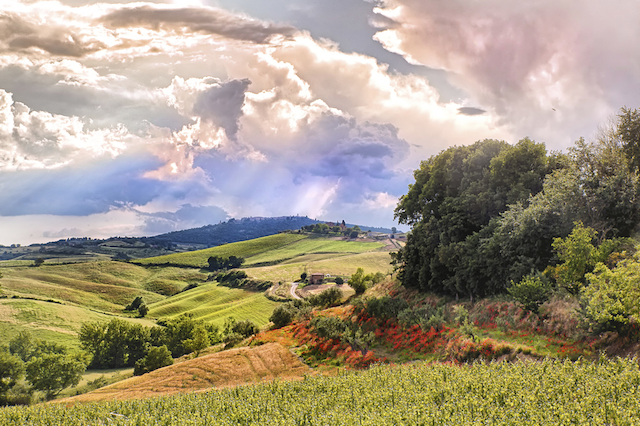 Road Trip in Poppi, Italien