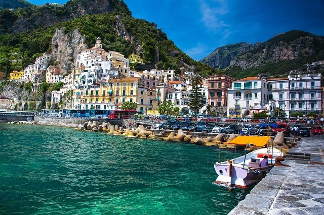 Road Trip in Positano, Italien