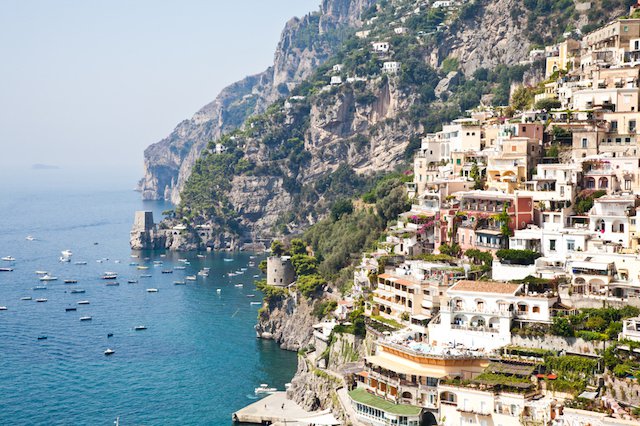 Road Trip in Positano, Italien