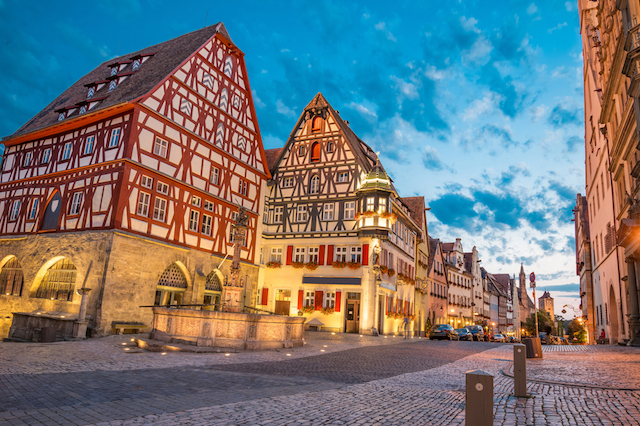 Road Trip in Rothenburg ob der Tauber, Deutschland