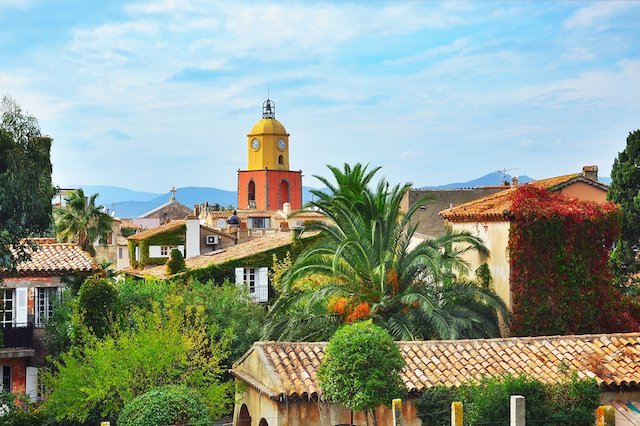 Road Trip in St. Tropez, Frankreich