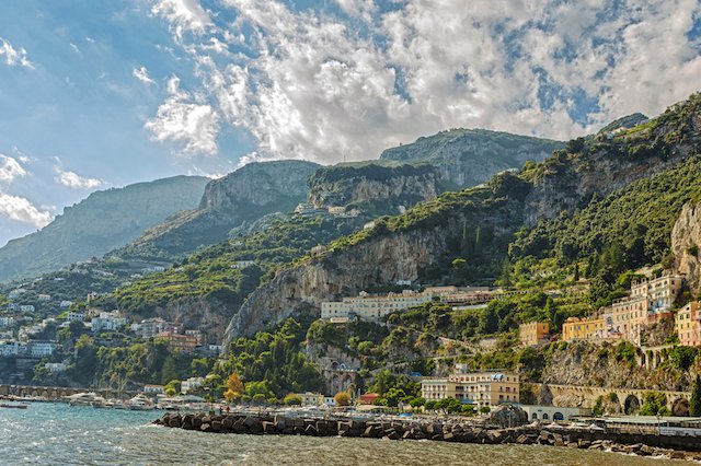 Road Trip in Salerno, Italien