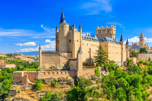 Road Trip in Segovia, Spanien