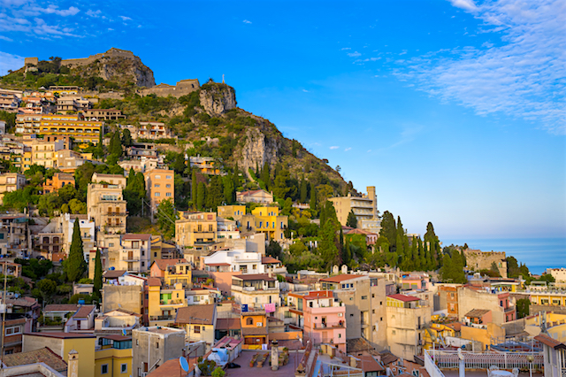 Road Trip in Taormina, Italien