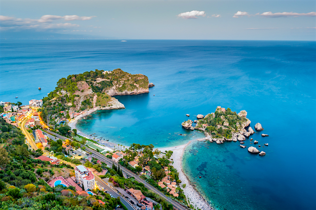 Road Trip in Taormina, Italien