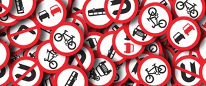 Internationale Verkehrszeichen