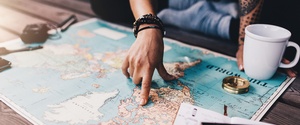 Verschiedene Typen von Urlaubern